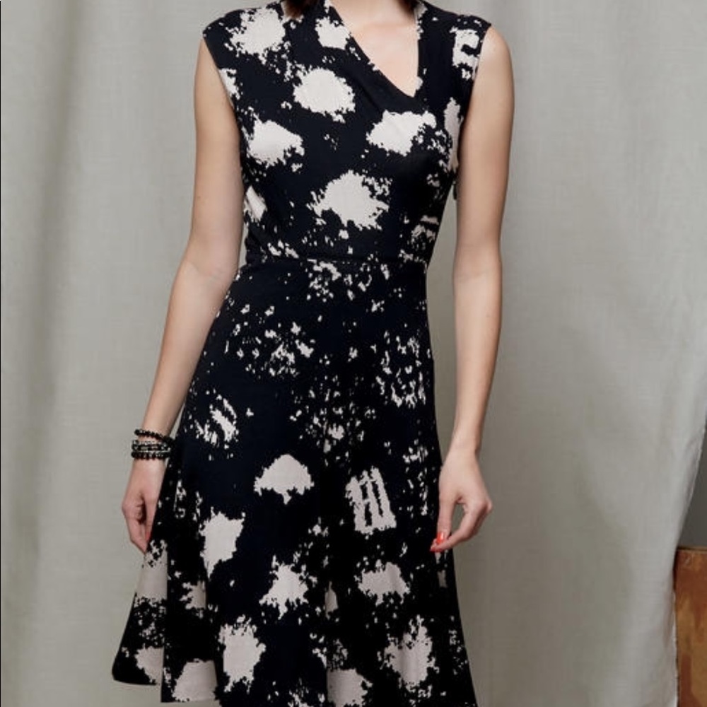 Splatter-print dress by Tracy Reese.